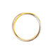 Alliance Entrelacee Diamantee Demi Jonc Classique Or Tricolore