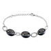Bracelet Hattie Argent Blanc Céramique Et Oxyde De Zirconium - Bracelets chaînes Femme | Marc Orian