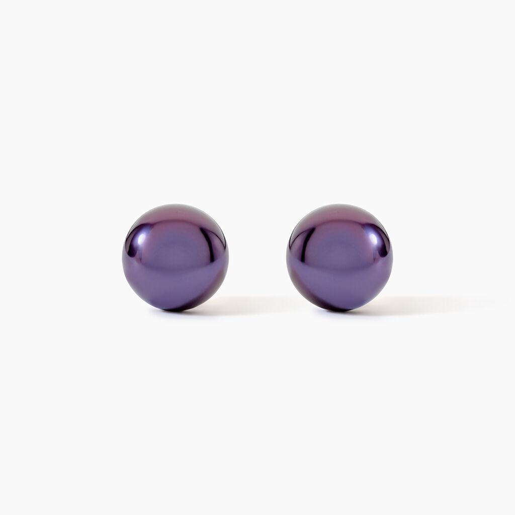 Boucles D'oreilles Puces Kesya Or Jaune - Boucles d'oreilles mariage Femme | Marc Orian