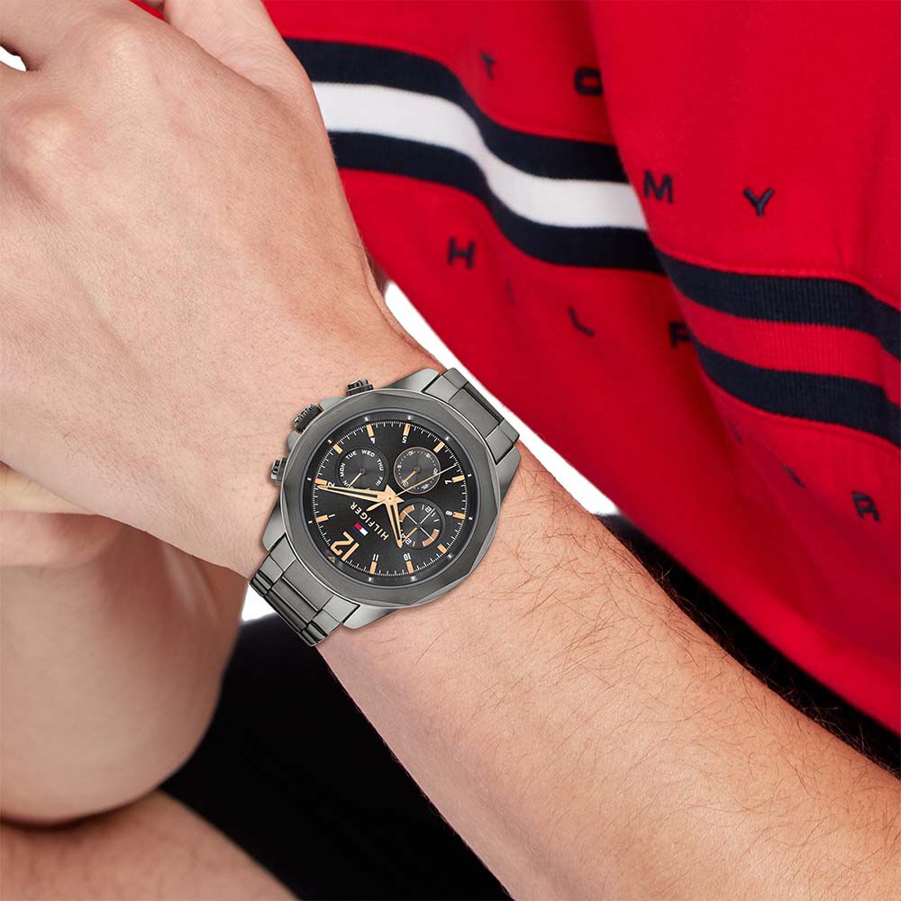 Montre Tommy Hilfiger Lars Gris - Montres étanches Homme | Marc Orian