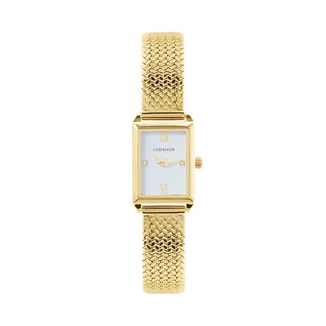 Montre Codhor Suzy Blanc - Montres classiques Femme | Marc Orian