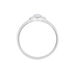 Bague Aron Argent Blanc Oxyde De Zirconium - Solitaires Femme | Marc Orian