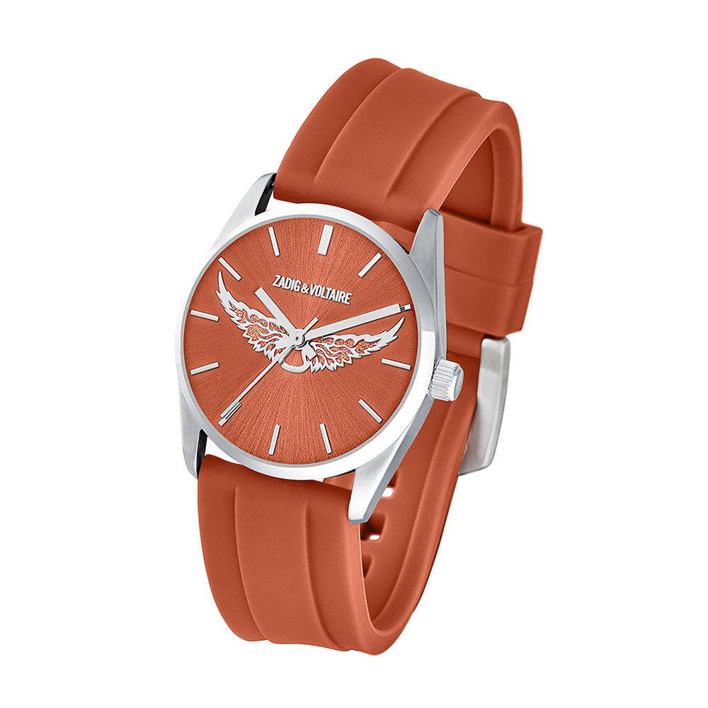 Montre Zadig 33 Orange - Montres &eacute;tanches Femme | Marc Orian