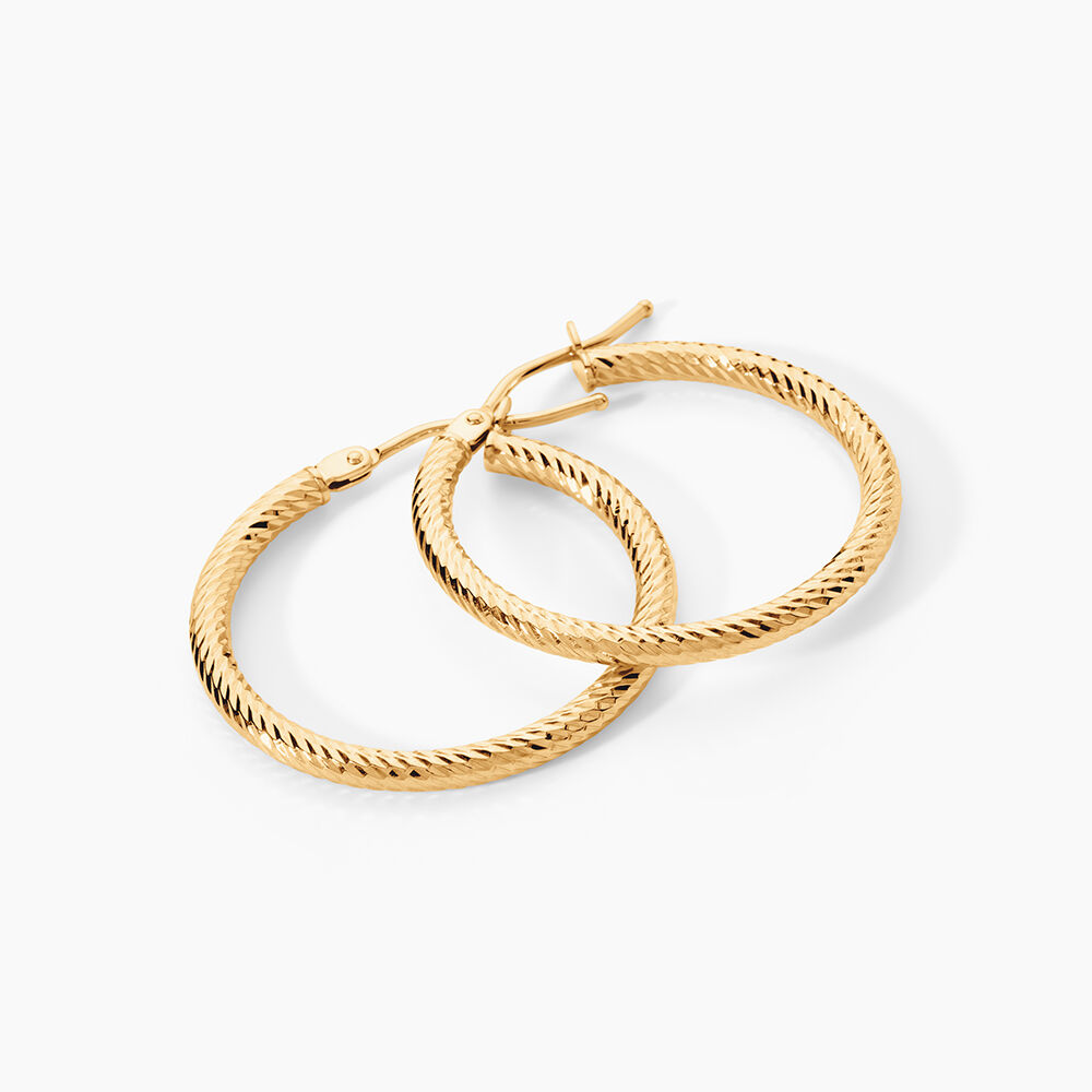 Cr&eacute;oles Merraine Or Jaune - Cr&eacute;oles Femme | Marc Orian