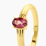 Bague Poem Argent Jaune Tourmaline - Bijoux fantaisie Femme | Marc Orian