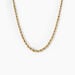 Collier Jerryenne Danilo Maille Corde Et Venitienne Or Bicolore - Chaines Femme | Marc Orian