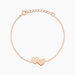 Bracelet Deven Argent Rose Oxyde De Zirconium - Bracelets fantaisie Femme | Marc Orian