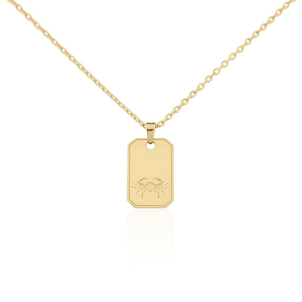 Collier Plaqu&eacute; Or Quintien - Colliers ete Homme | Marc Orian