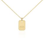 Collier Plaqu&eacute; Or Quintien - Colliers ete Homme | Marc Orian