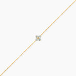 Bracelet Belovia Or Jaune Topaze - Bracelets cha&icirc;nes Femme | Marc Orian