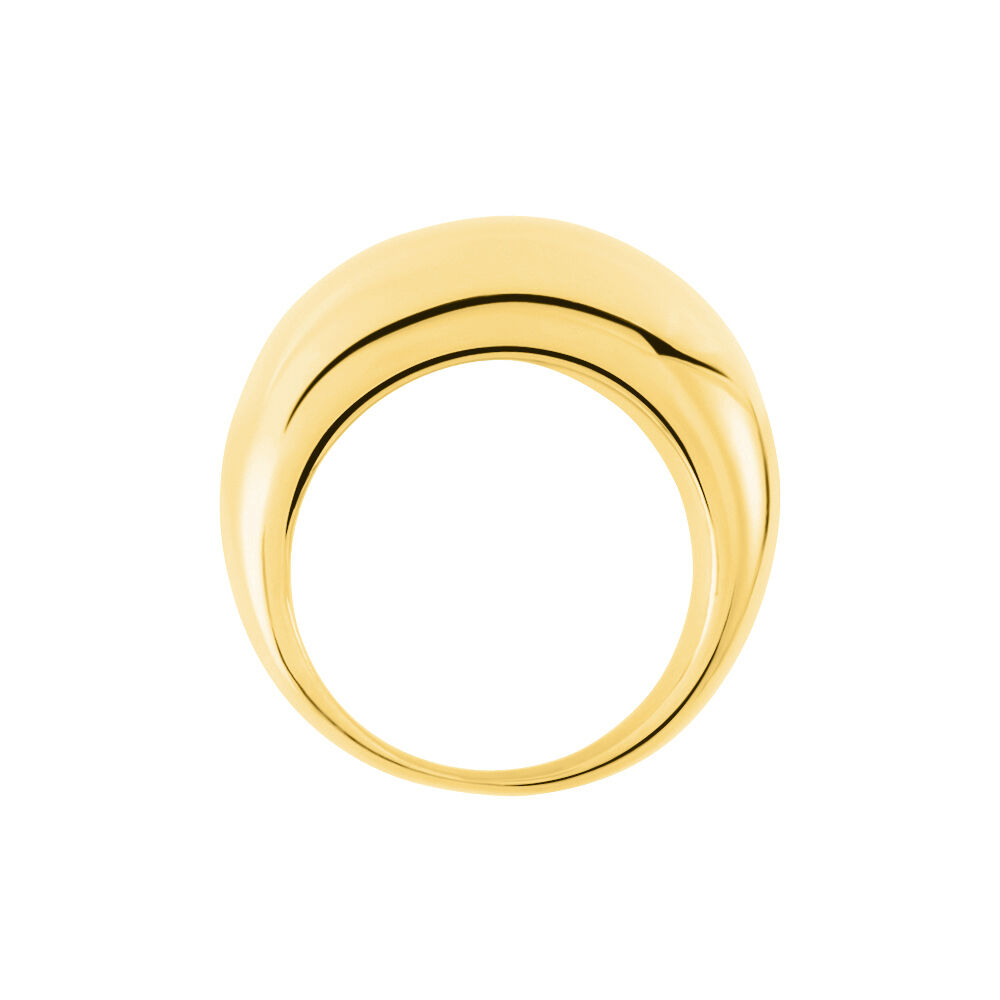 Bague Cleoria Acier Dore - Bijoux fantaisie Femme | Marc Orian