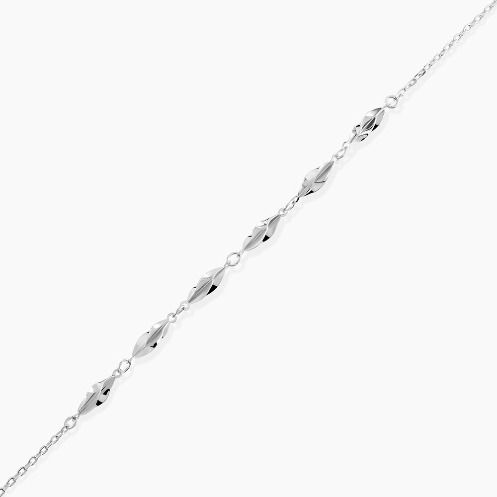 Bracelet Raska Argent Blanc - Bracelets fantaisie Femme | Marc Orian