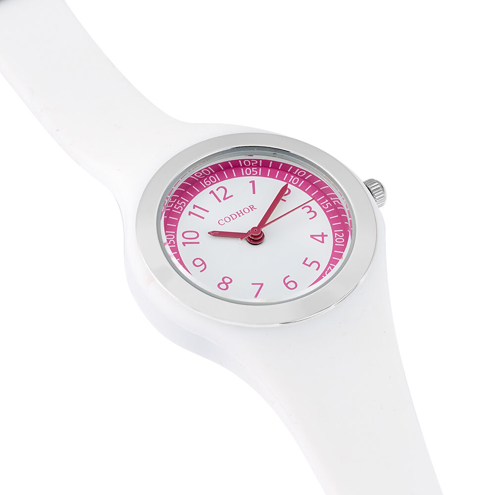 Montre Codhor Kid Camille Blanc - Montres avec chiffres Enfant | Marc Orian