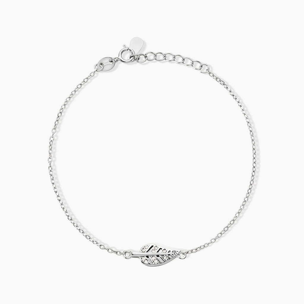 Bracelet Rachel Argent Blanc Oxyde De Zirconium - Bracelets fantaisie Femme | Marc Orian