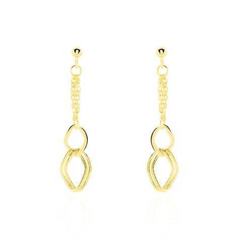 Boucles D'oreilles Pendantes Blinda Or Jaune - Pendantes Femme | Marc Orian