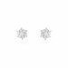 Boucles D'oreilles Puces Ulyssia Argent Blanc Oxyde De Zirconium - Puces Femme | Marc Orian