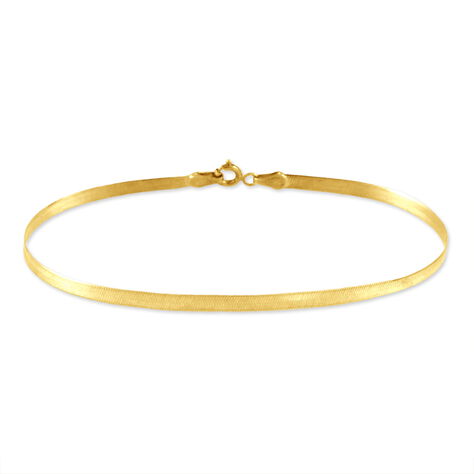 Bracelet Droit Lisse Or Jaune - Bracelets mailles Femme | Marc Orian