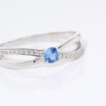 Bague Bertheline Argent Blanc Oxyde De Zirconium - Bijoux fantaisie Femme | Marc Orian