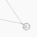 Collier Almas Argent Blanc Oxyde De Zirconium - Colliers avec pierres Femme | Marc Orian