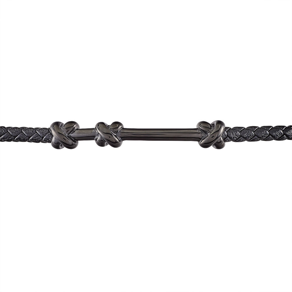 Bracelet Emilien Acier Noir - Bracelets cuir Homme | Marc Orian