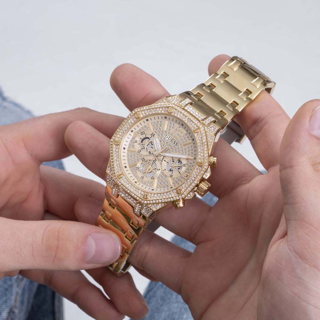 Montre Guess Momentum Doré - Montres Homme | Marc Orian
