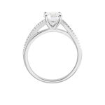 Bague Solitaire Maellyne Argent Blanc Oxyde De Zirconium - Bijoux fantaisie Femme | Marc Orian