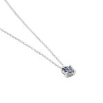 Collier Kate Or Blanc Saphir - Colliers avec pierres Femme | Marc Orian