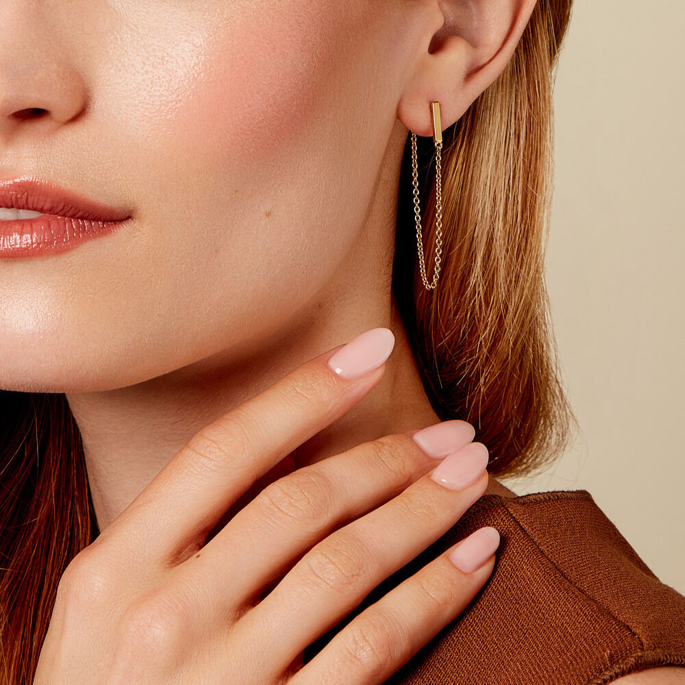 Bijoux D'oreilles Dayanne Plaqué Or Jaune - Nouveautés Femme | Marc Orian