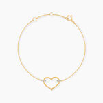 Bracelet Laila Or Jaune Diamant - Bracelets cha&icirc;nes Femme | Marc Orian