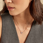 Collier Muse Argent Rose Nacre Oxyde De Zirconium - Colliers avec pierres Femme | Marc Orian