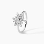 Bague Effie Argent Blanc Oxyde De Zirconium - Bijoux fantaisie Femme | Marc Orian