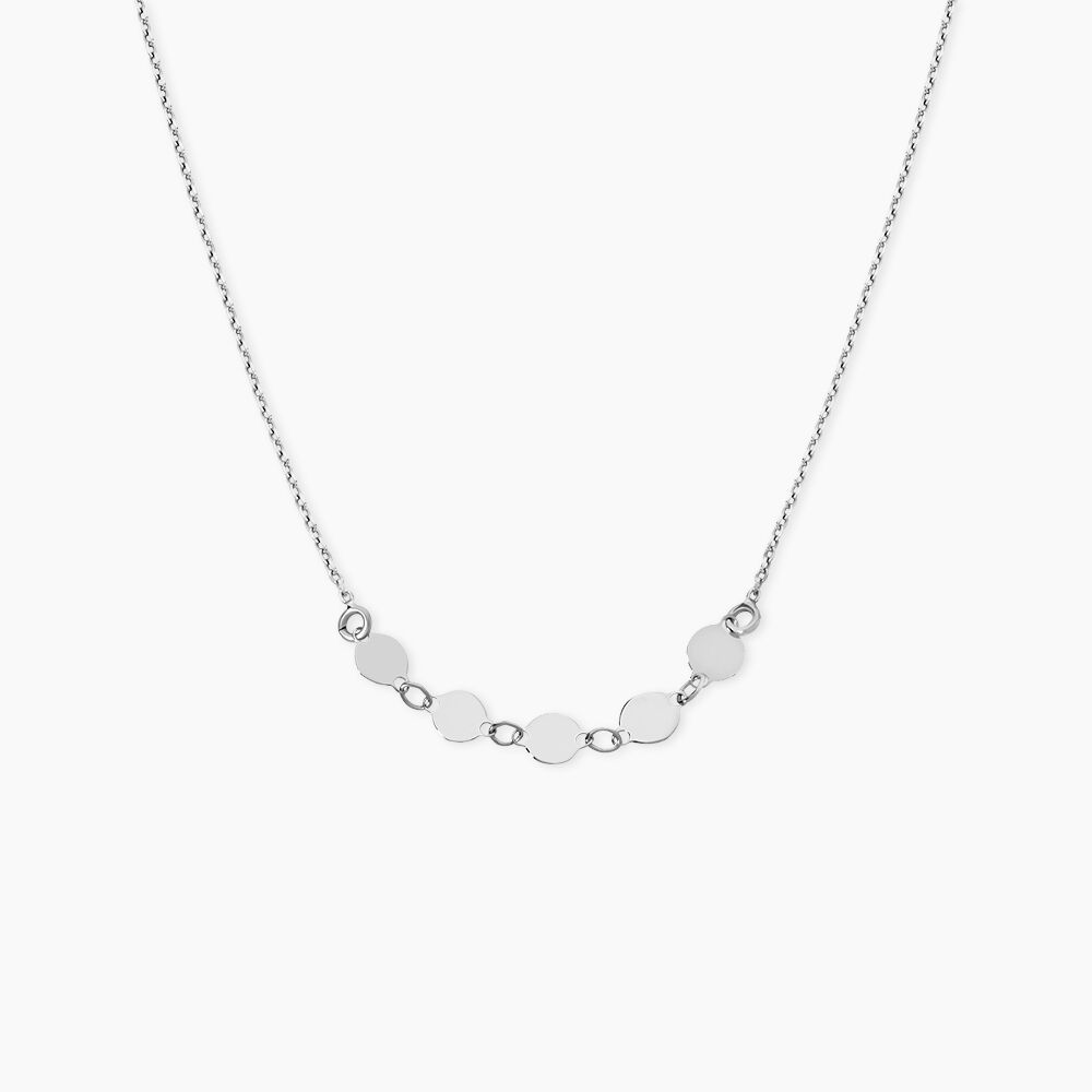 Collier Poenui Argent Blanc - Colliers fantaisie Femme | Marc Orian
