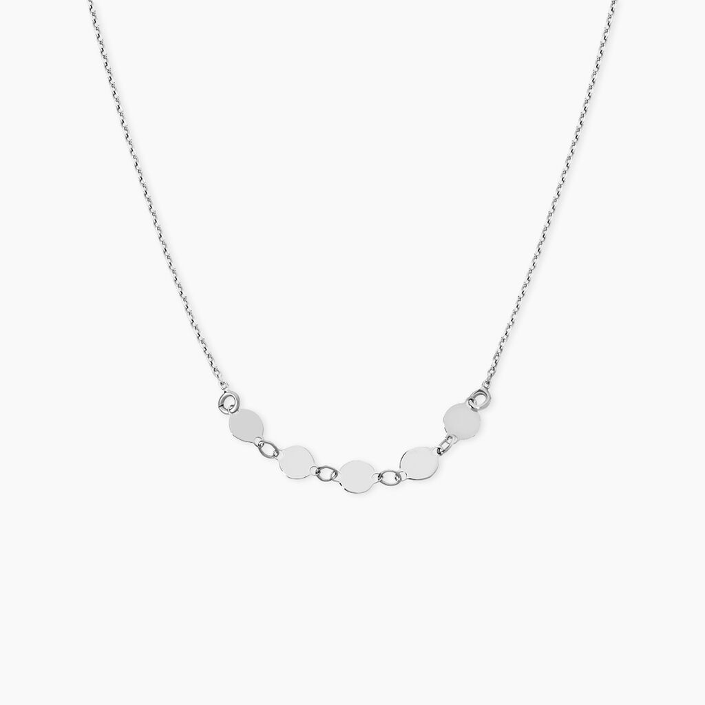 Collier Poenui Argent Blanc - Colliers fantaisie Femme | Marc Orian