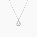 Collier Mariabella Or Bicolore Diamant Blanc - Colliers avec pierres Femme | Marc Orian