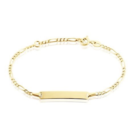 Bracelet Identite Bebe Or Jaune Bartolomee - Gourmettes Enfant | Marc Orian