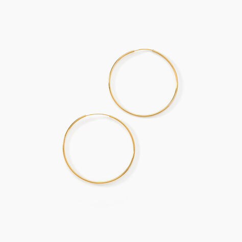 Cr&eacute;oles Muses Or Jaune - Cr&eacute;oles Femme | Marc Orian