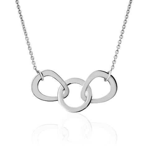 Collier Joy Argent Blanc - Colliers fantaisie Femme | Marc Orian