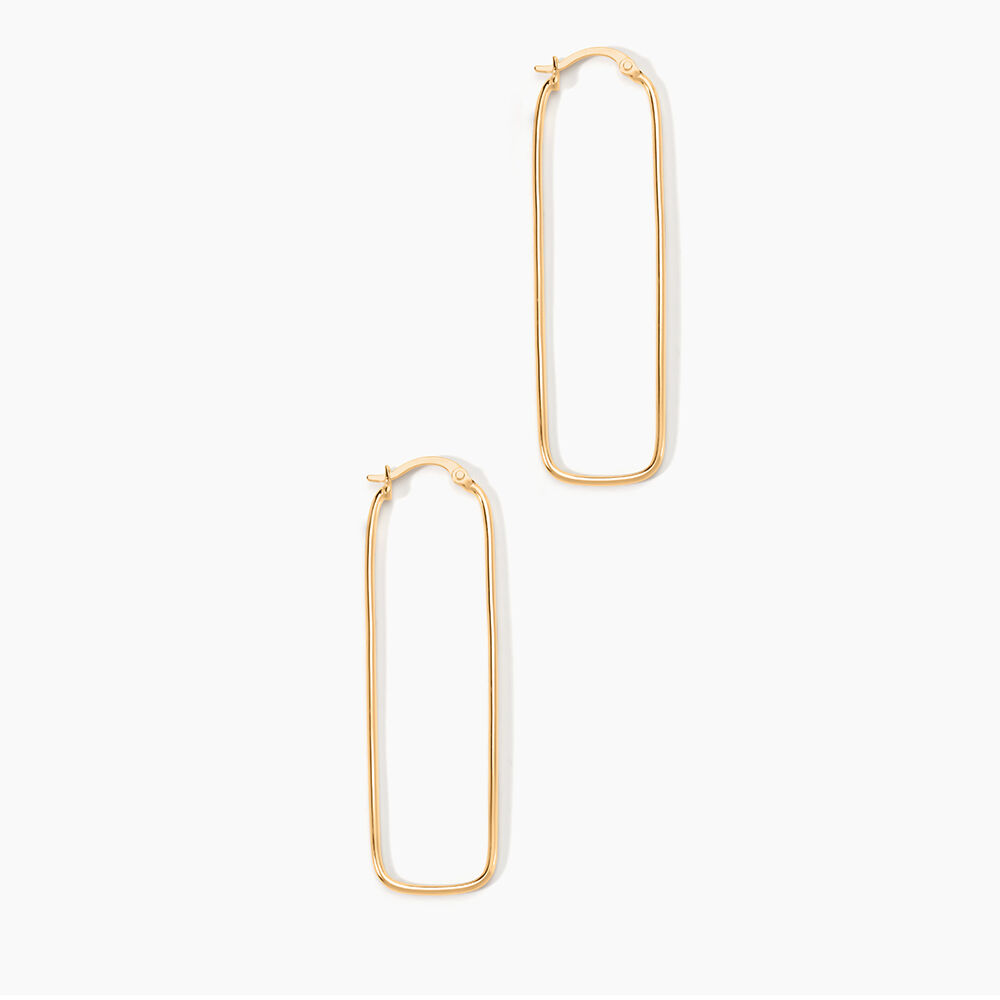 Créoles Yaira Plaqué Or Jaune - Nouveautés Femme | Marc Orian