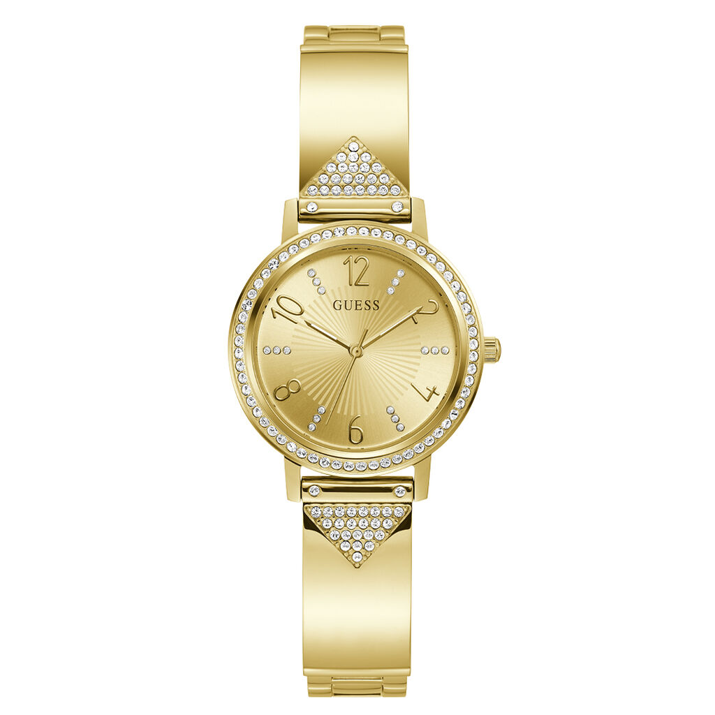 Montre Guess Tri Luxe Champagne - Montres classiques Femme | Marc Orian