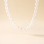 Collier Akoya Or Jaune Perle De Culture D'akoya - Colliers avec pierres Femme | Marc Orian