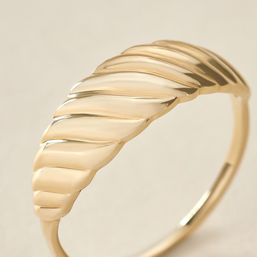 Bague Jaymes Or Jaune - Bagues dorées Femme | Marc Orian