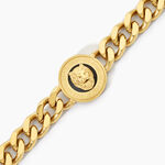 Bracelet Guess Lion King Acier Jaune - Bracelets cha&icirc;nes Homme | Marc Orian