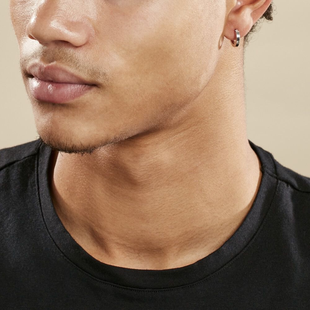 Créole Unitaire Agrippina Or Blanc - Piercings d'oreilles Famille | Marc Orian