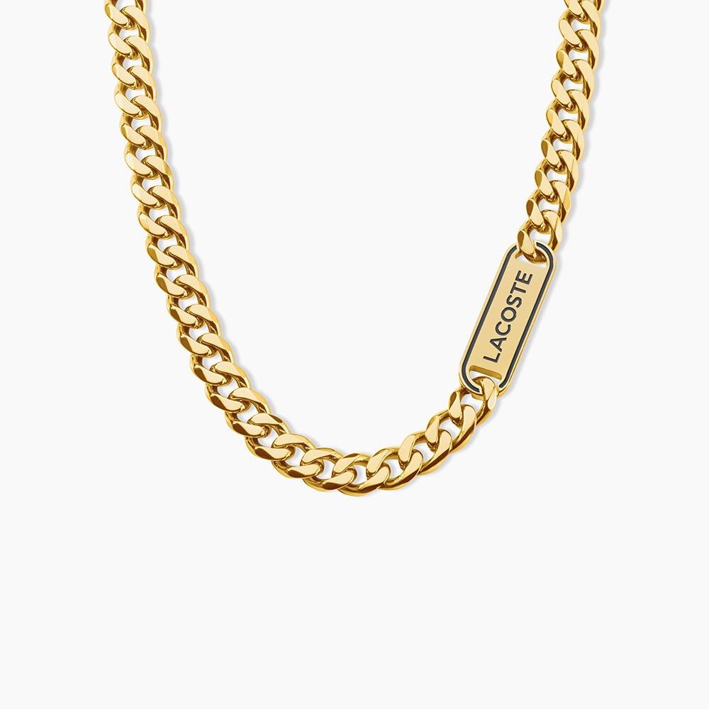 Collier Lacoste District Acier Jaune - Colliers ete Homme | Marc Orian