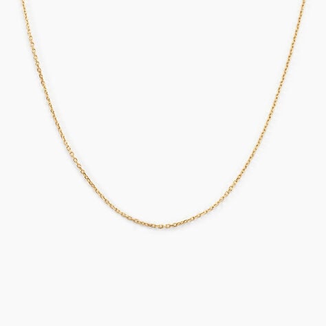 Cha&icirc;ne Igoa Maille For&ccedil;at Diamantee Or Jaune - Chaines Famille | Marc Orian