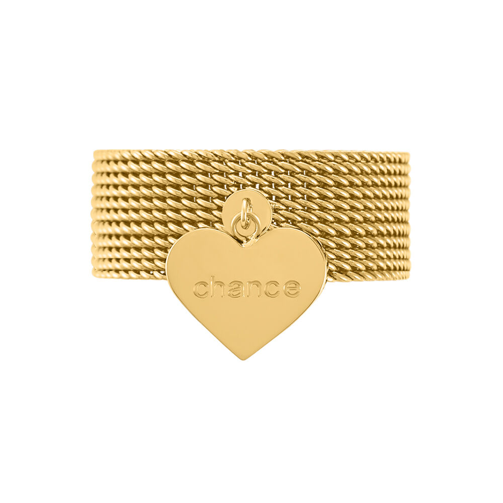 Bague Tijuana Acier Jaune - Bagues breloque Femme | Marc Orian