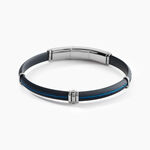 Bracelet Jourdan Faro Caoutchouc Multicolore - Bracelets cha&icirc;nes Homme | Marc Orian