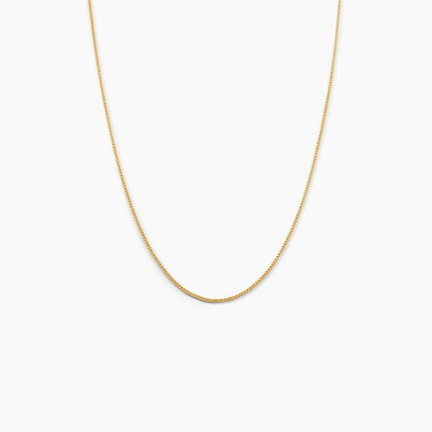 Cha&icirc;ne Iris Maille Gourmette Or Jaune - Chaines Femme | Marc Orian