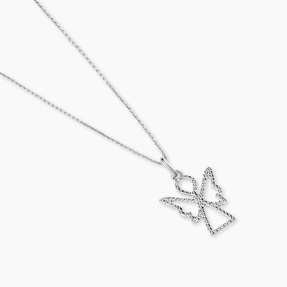 Pendentif Estrellita Ange Or Blanc - Pendentifs Femme | Marc Orian
