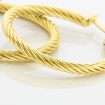 Cr&eacute;oles Acier Dor&eacute; Pascau - Cr&eacute;oles Femme | Marc Orian